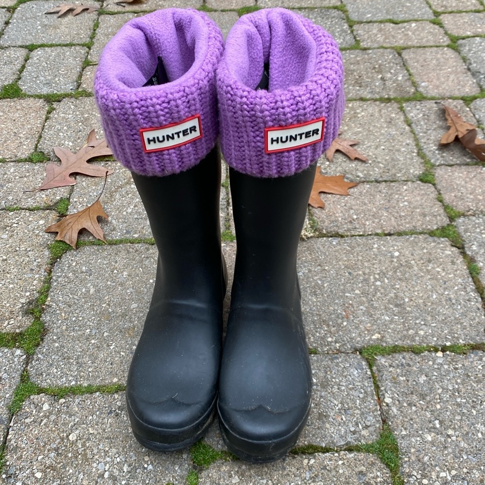 Hunter rain boots